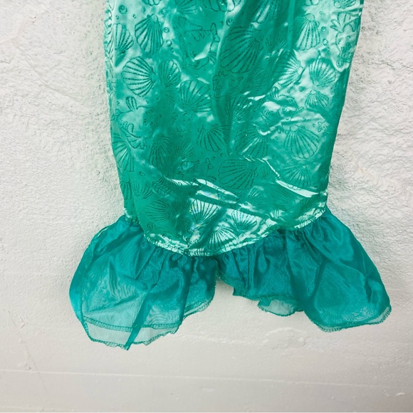 Disney little Mermaid Ariel Kids Costume - Purple and Teal size 4-6X - Picture 7 of 13